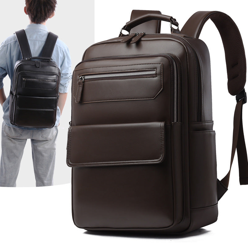 Executive Leather Backpack Calm Wears