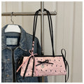 Charming Bow Detail Mini Handbag