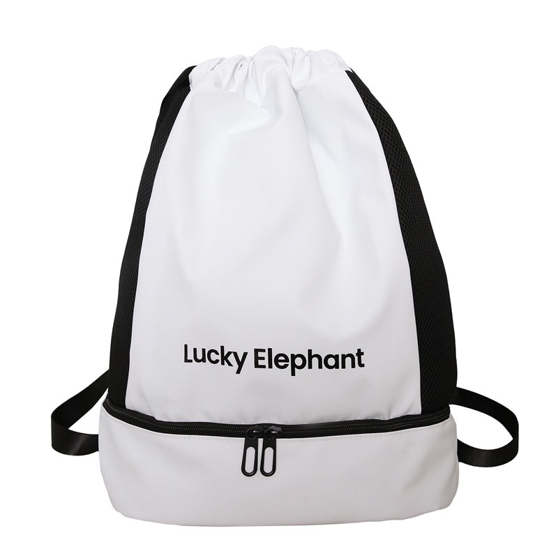 Sporty backpack with multifunctional design