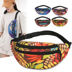 Floral Print Utility Fanny Pack
