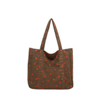 WoStylish Corduroy Shopping Tote