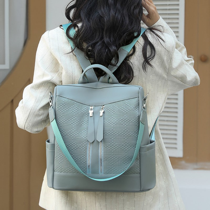 Premium Textured Multi-Pocket Backpack Calm Wears