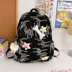 Abstract Patterned Backpack