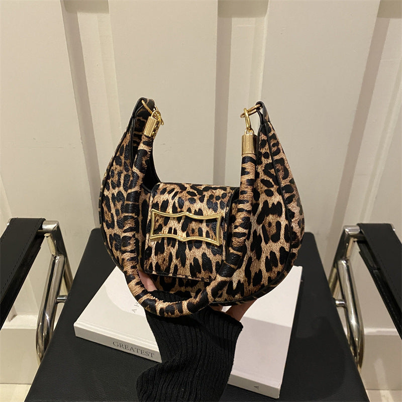 Stylish Leopard Print Handbag