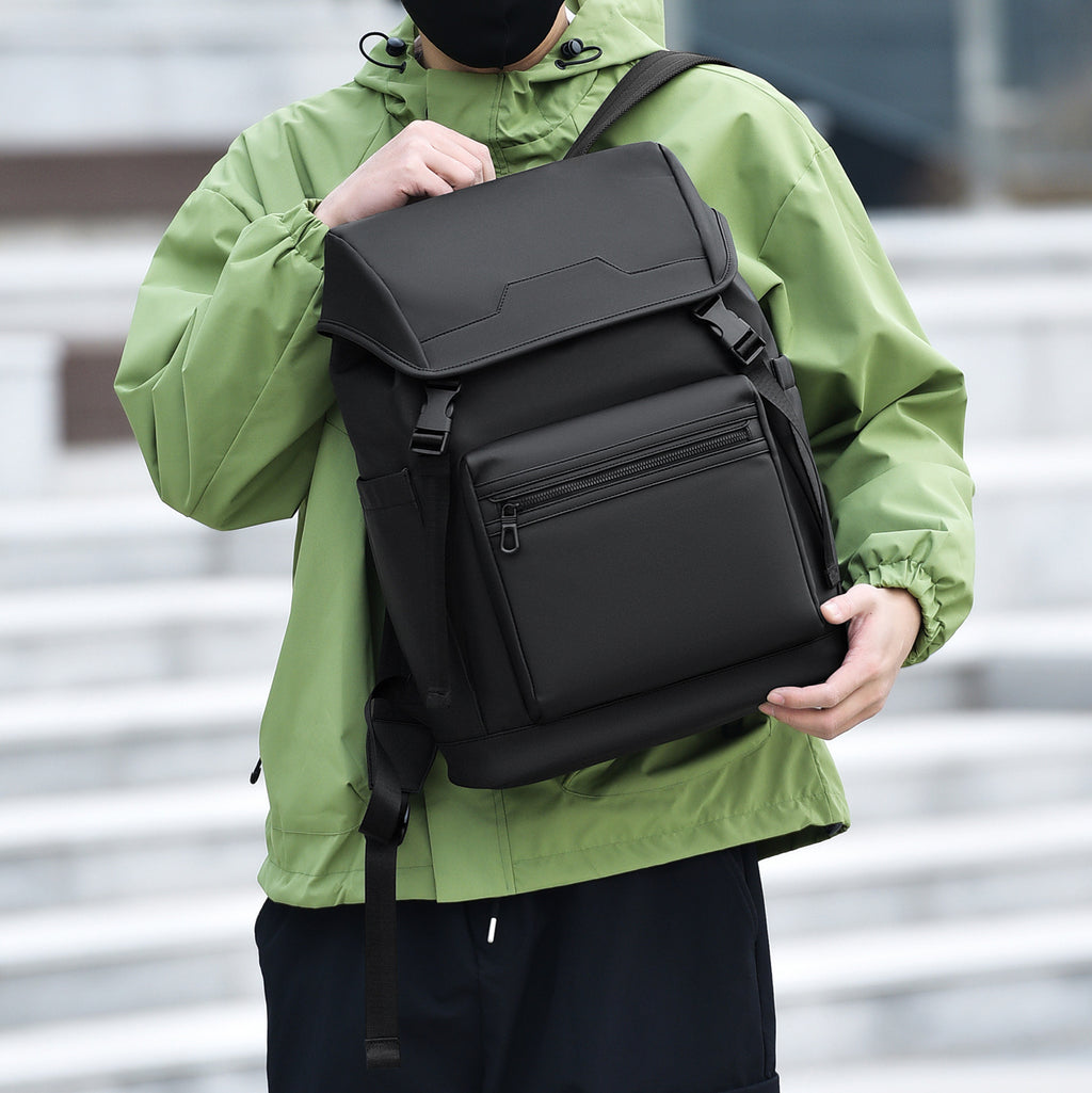 Sleek Dual-Compartment Backpack