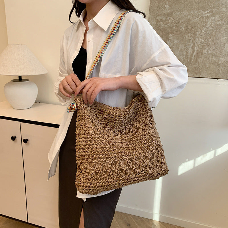 Handcrafted Boho Chic Crochet Tote Calm Wears