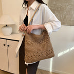 Handcrafted Boho Chic Crochet Tote Calm Wears