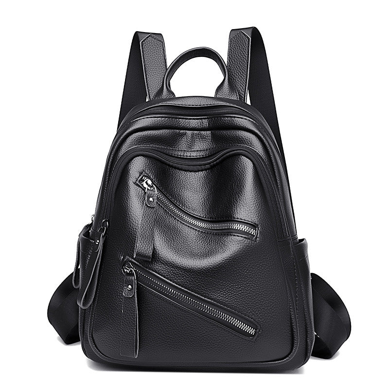 Fashionable Leather Backpack