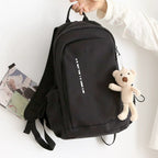 Trendy backpack with multifunctional compartments