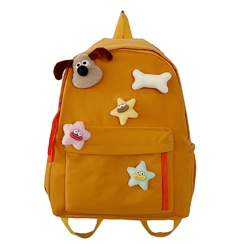 Kids' Playful Character Design School Backpack