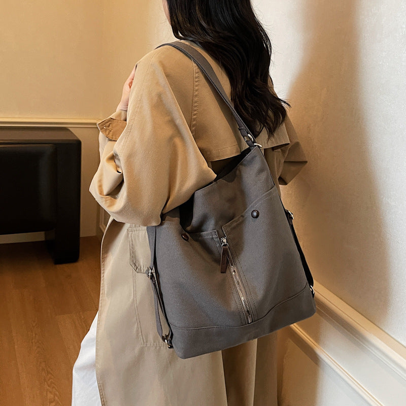 Multi-Pocket Casual Sling Bag