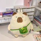Backpack with Unique Animal Design and Many Compartments