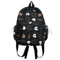 Cute Character Print School Backpack