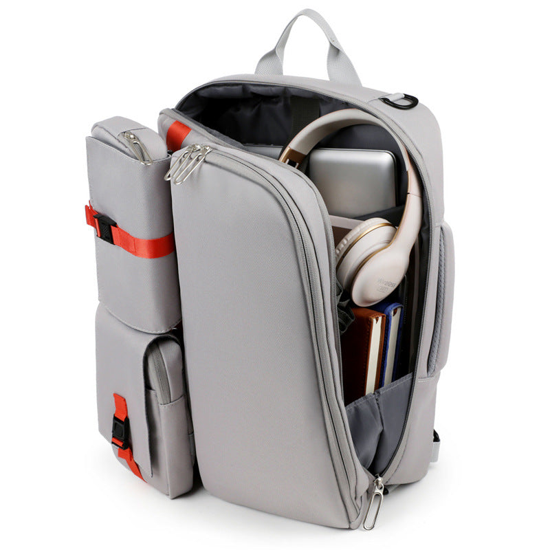 Modular Travel Backpack with Detachable Pouches Calm Wears