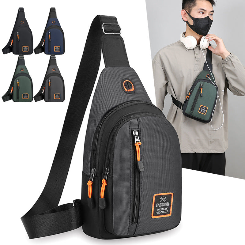 Military-Inspired Versatile Sling Bag