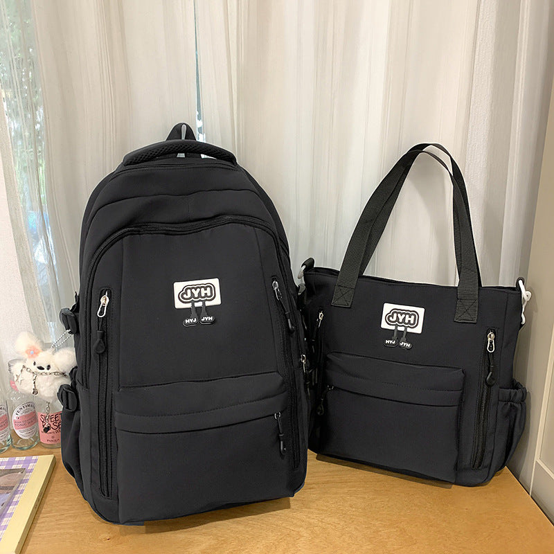 Cute Animal-Themed School Backpack-https://detail.1688.com/offer/1065562706855.html-Calm Wears-Black-Calm Wears