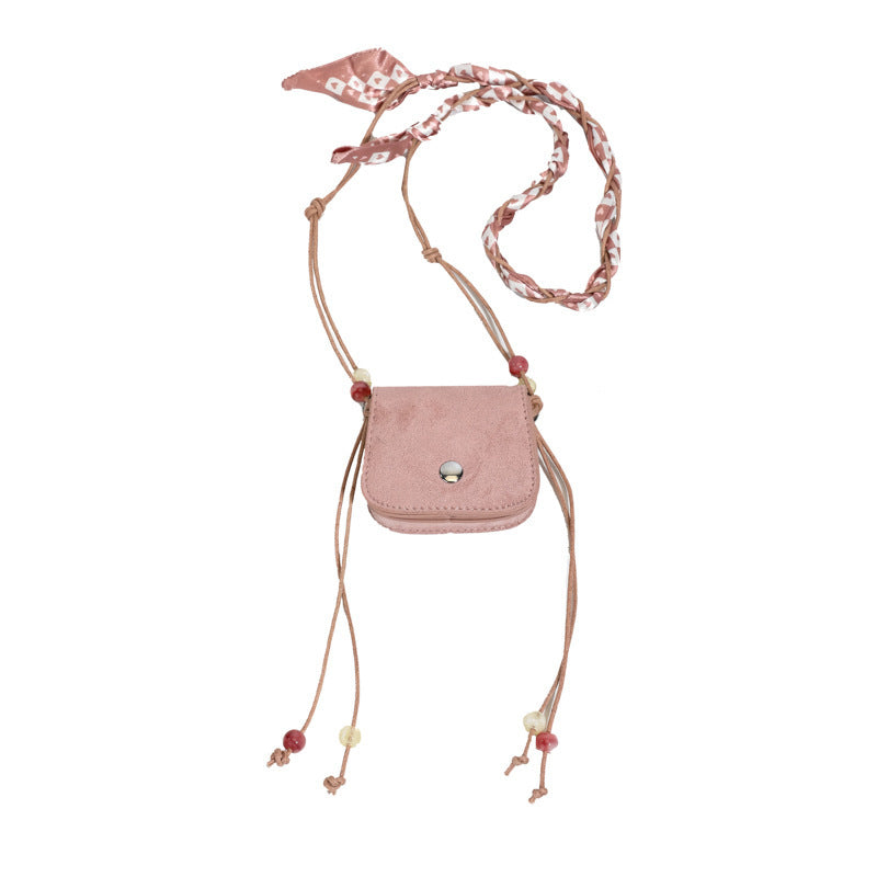 Women's mini handbag with adjustable chain strap and customizable design-https://detail.1688.com/offer/1006006359082.html-Calm Wears-Rosa-nothing-Calm Wears