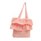 Chic Ruffled Tote Bag