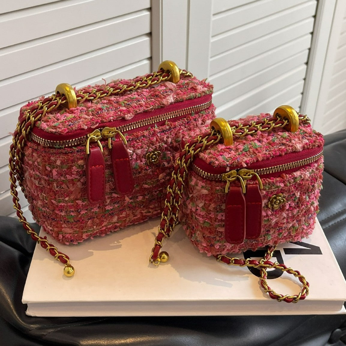Women's mini handbag with removable shoulder strap