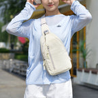 Sling Backpack with Ergonomic Carrying System and Multiple Compartments