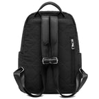 Quilted Multi-Pocket Backpack