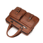 Stylish Multi-Pocket Briefcase