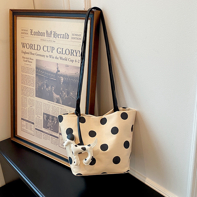 WoPolka Dot Fashion Tote Bag