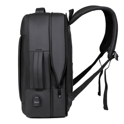 Business Backpack with Innovative Organizer Compartments and Padded Laptop Compartment-https://detail.1688.com/offer/771685299063.html-Calm Wears-Black-nan-Calm Wears