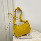 Textured Fabric Sling Bag