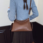 Women's shoulder bag made of high-quality synthetic leather with a stylish design-https://detail.1688.com/offer/985487181686.html-Calm Wears-Braun-nothing-Calm Wears