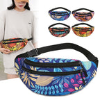 Floral Print Utility Fanny Pack