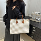 Women elegant tote bag with high-quality monogram design-https://detail.1688.com/offer/923738887916.html-Calm Wears-Black-nothing-Calm Wears