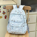 Star-Print Casual Backpack