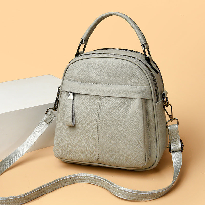 Versatile Textured Crossbody Bag