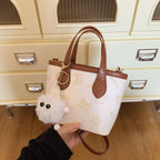Playful Mini Handheld Tote Bag
