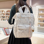 Stylish Star-Patterned Backpack