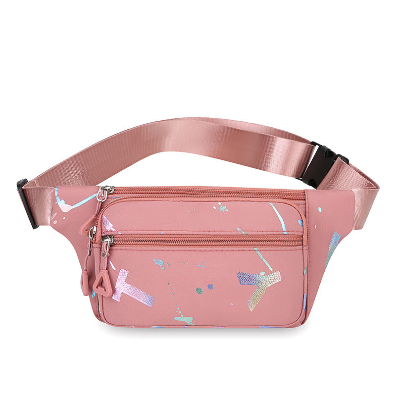 Trendy Graphic Design Waist Bag