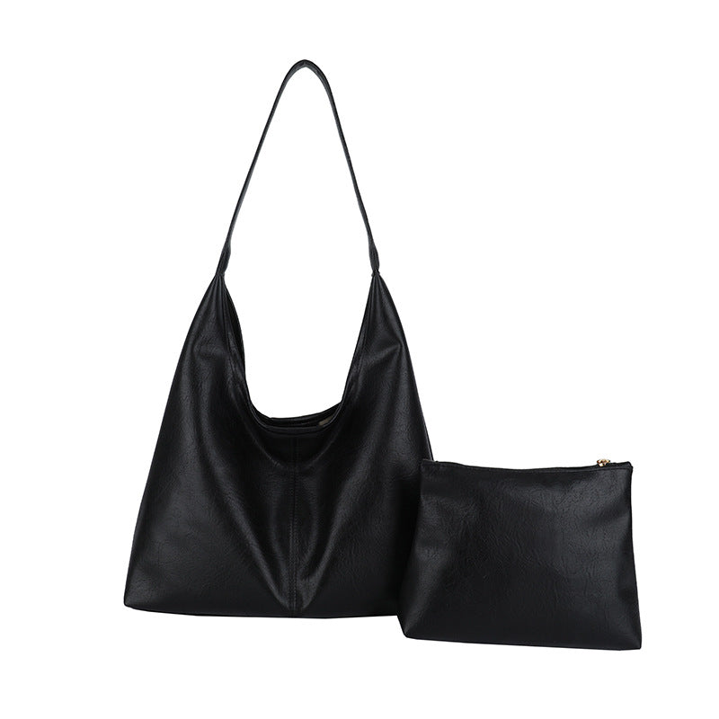 Contemporary Leather Shoulder Bag