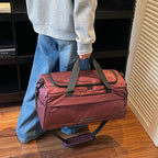 Spacious Multi-Compartment Travel Duffel Calm Wears