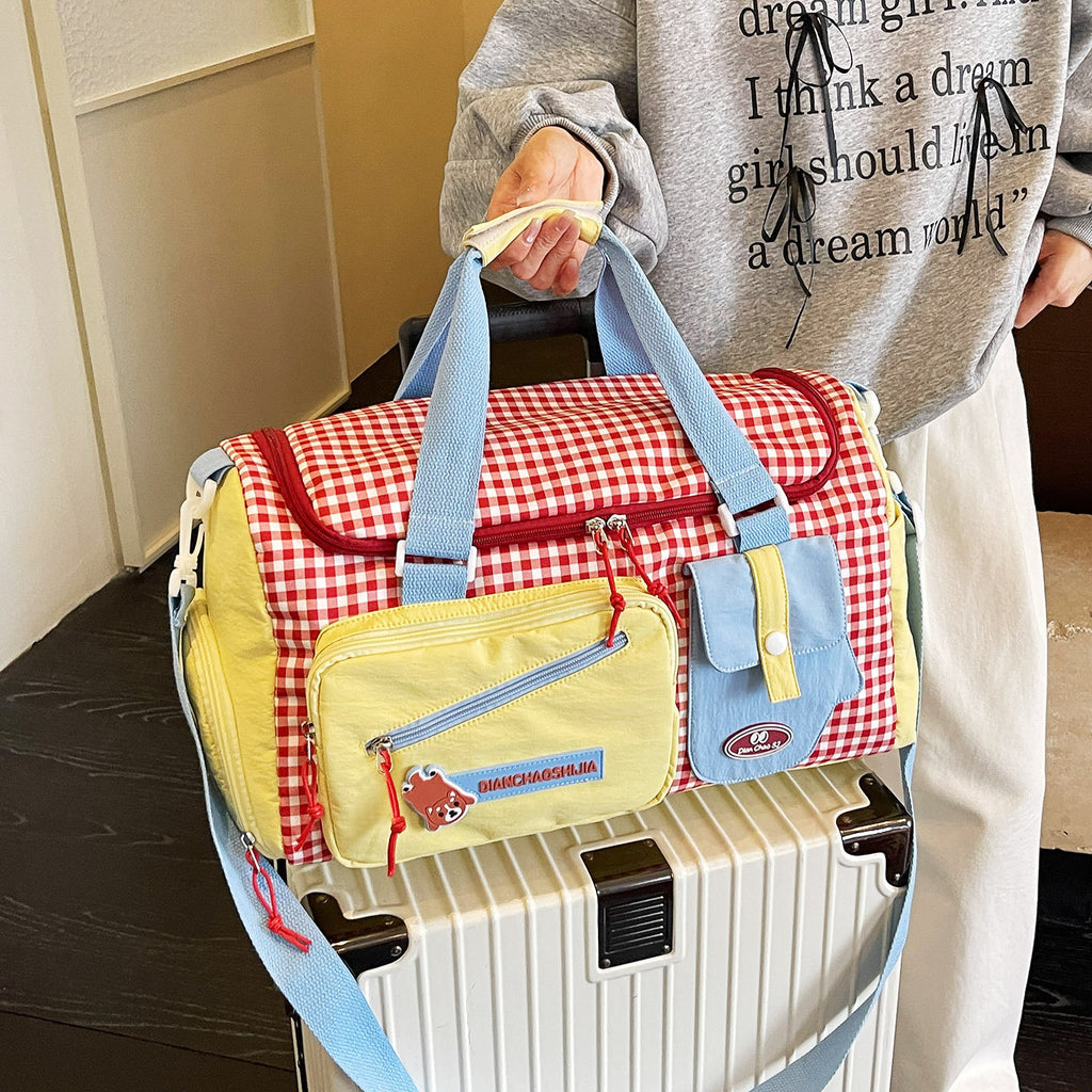 Multi-Pocket Sports Travel Duffle