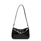 WoGlossy Textured Handheld Crossbody Bag