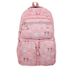 Fun Character Design Quilted Backpack