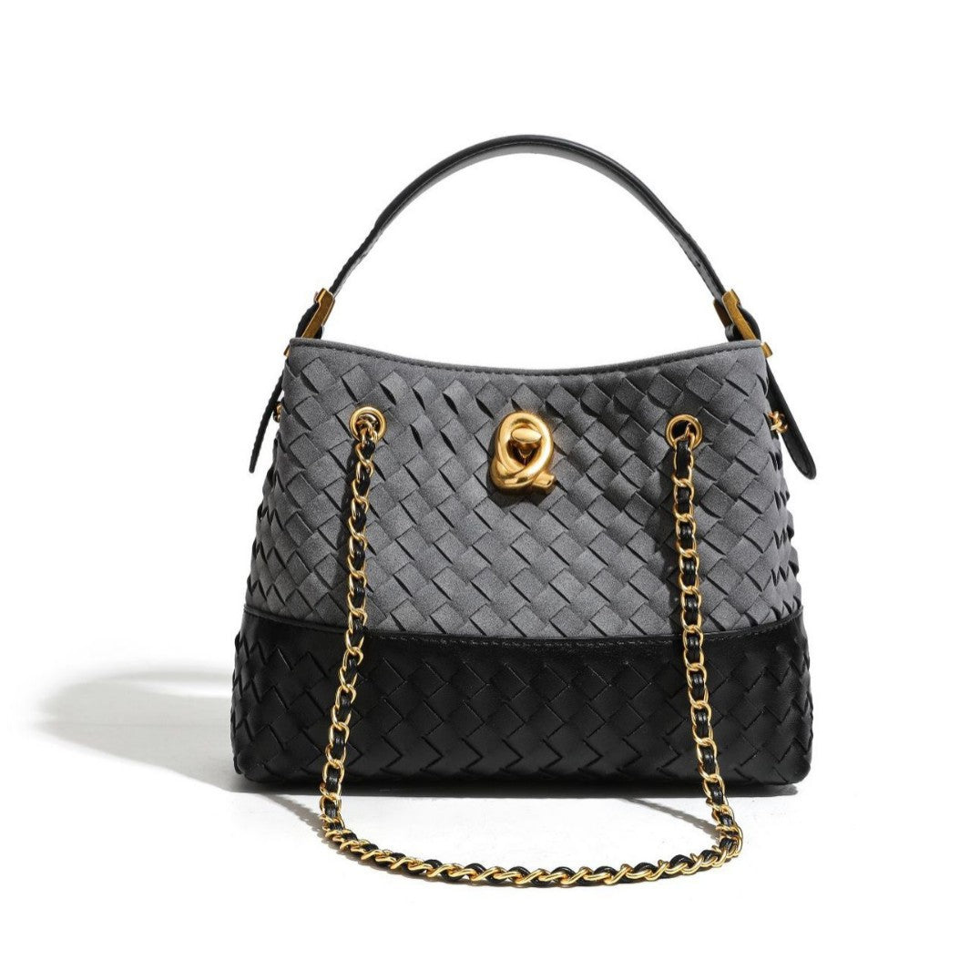 Woven Bucket Handbag