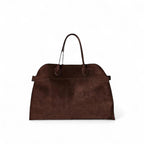 Large Suede Shoulder Handbag-dione couture20260420-Calm Wears-Brown-Calm Wears