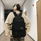 Functional backpack with practical organizer pockets