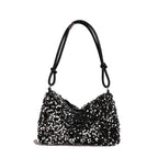 Glamorous Sequin Embellished Shoulder Bag