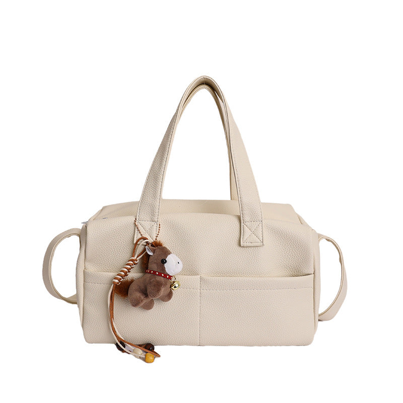 Versatile Leather Mini Handheld Bag