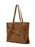 Women's elegant tote bag with practical interior design and stylish accents-https://detail.1688.com/offer/990927774275.html-Calm Wears-Braun-42-Calm Wears