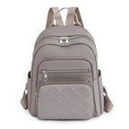 Quilted Multi-Pocket Backpack Calm Wears