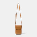 Compact Leather Crossbody Pouch Calm Wears